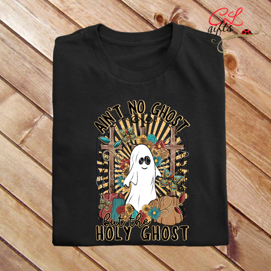 AINT NO GHOST BUT THE HOLY GHOST CHRISTIAN HALLOWEEN T SHIRT