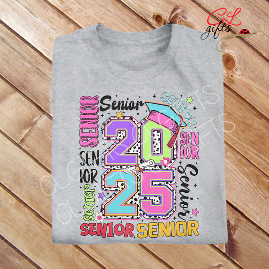 SENIOR SUBWAY ART 2025 T SHIRT