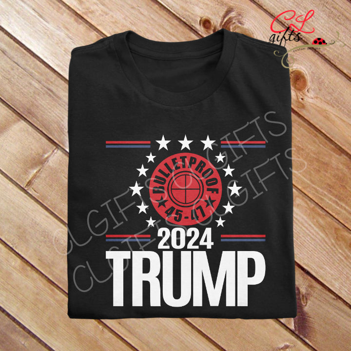 TRUMP BULLETPROOF T SHIRT